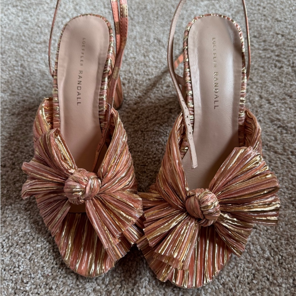 Loeffler Randall Camellia Bow Heels